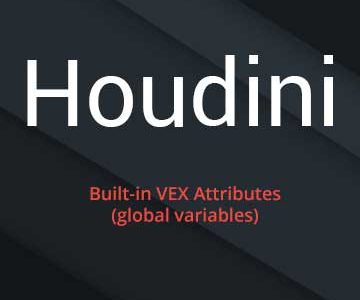 Houdini VEX Attributes